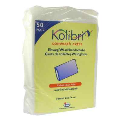 Kolibri comwash extra Waschhandschuh unfol.16x24cm
