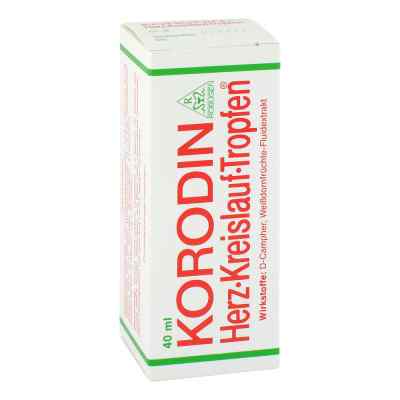 Korodin Herz Kreislauf Tropfen 40 ml von ROBUGEN GmbH Pharmazeutische Fab PZN 04906588