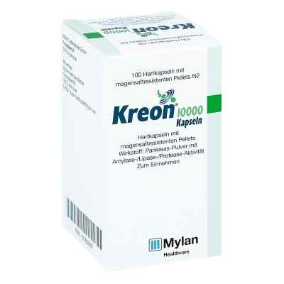 Kreon 10000 100 stk von Mylan Healthcare GmbH PZN 07202907