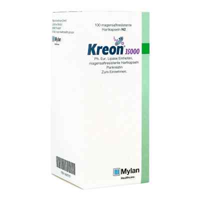Kreon 35.000 Ph.eur.lipase Einheiten msr.Hartkaps. 100 stk von Viatris Healthcare GmbH PZN 14327727