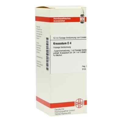 Kreosotum D4 Dilution 50 ml von DHU-Arzneimittel GmbH & Co. KG PZN 02925825