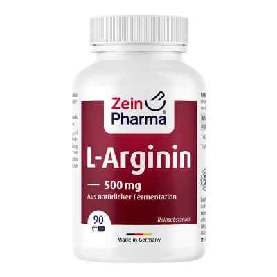 La-l-arginin Kapseln 90 stk von Zein Pharma - Germany GmbH PZN 06918124