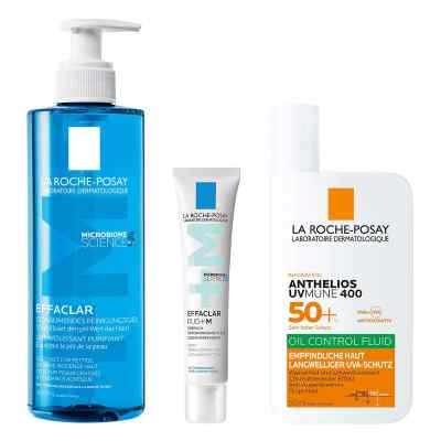 La Roche Posay Effaclar R.gel & Duo+M & Anthelios O.C.UVMune400