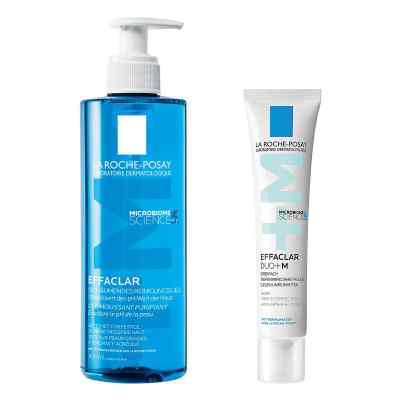 La Roche Posay Effaclar schäum. Reinigungsgel & Effaclar Duo+M