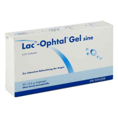 Lac Ophtal Gel sine 30X0.6 ml von Dr. Winzer Pharma GmbH PZN 05385134