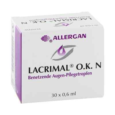 Lacrimal O.k. N Augentropfen 30X0.6 ml von AbbVie Deutschland GmbH & Co. KG PZN 10754220