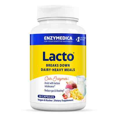 Lacto Verdauungsenzyme mit Lactase Kapseln