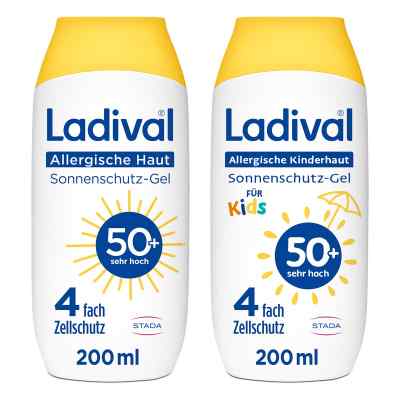 Ladival Familien-Paket Sonnenschutz allergische Haut LSF 50+