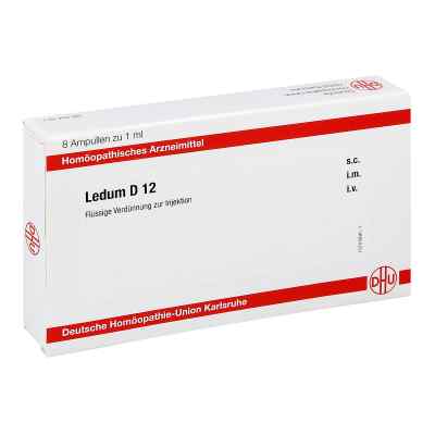 Ledum D12 Ampullen 8X1 ml von DHU-Arzneimittel GmbH & Co. KG PZN 11706921