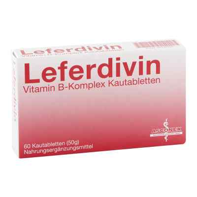 Leferdivin Vitamin B Komplex Kautablette 60 stk von ASCONEX FORMENTERA S.L. PZN 06118955