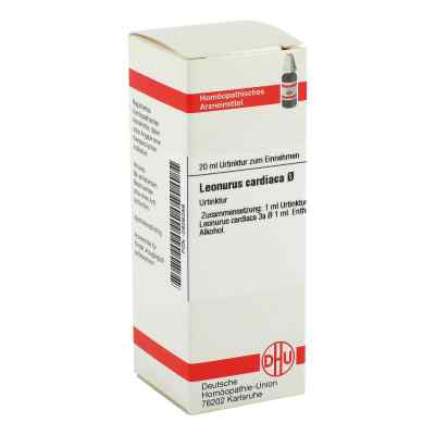 Leonurus Cardiaca Urtinktur 20 ml von DHU-Arzneimittel GmbH & Co. KG PZN 02926256