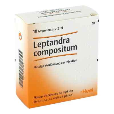 Leptandra Compositum Ampullen 10 stk von Biologische Heilmittel Heel GmbH PZN 04313457