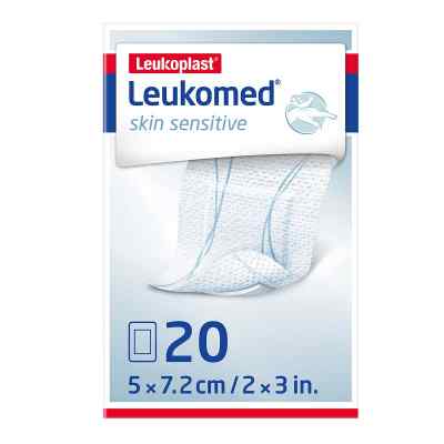 Leukomed Skin Sensitive Steril 5x7,2 Cm 20 stk von BSN medical GmbH PZN 17410914