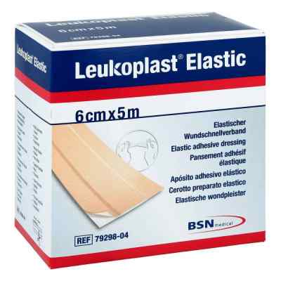 Leukoplast Elastic Pflaster 6 cmx5 m Rolle 1 stk von BSN medical GmbH PZN 13838271