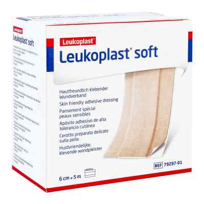 Leukoplast Soft Pflaster 6 cmx5 m Rolle 1 stk von BSN medical GmbH PZN 13838408