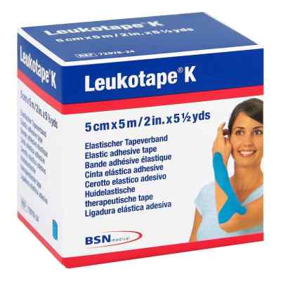 Leukotape K 5cm hellblau 1 stk von BSN medical GmbH PZN 06110190