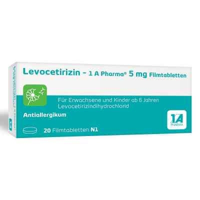 Levocetirizin - 1 A Pharma® 5 mg Filmtabletten