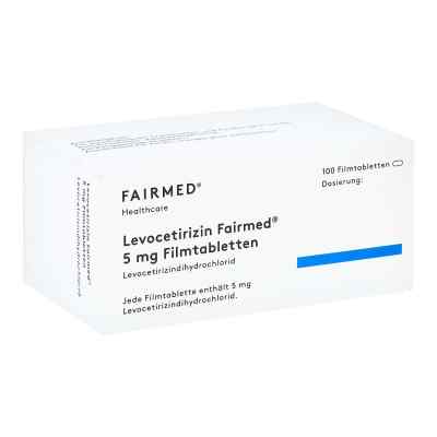 Levocetirizin Fairmed 5 mg Filmtabletten 100 stk von Fairmed Healthcare GmbH PZN 16580784