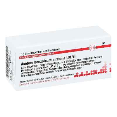 Lm Acidum Benzoicum E Res. Vi Globuli 5 g von DHU-Arzneimittel GmbH & Co. KG PZN 02658488