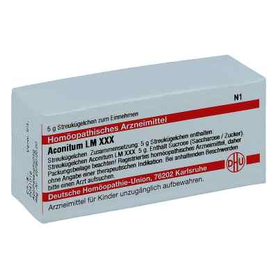 Lm Aconitum Xxx Globuli 5 g von DHU-Arzneimittel GmbH & Co. KG PZN 02676575
