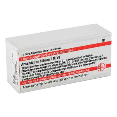 Lm Arsenicum Album Vi Globuli 5 g von DHU-Arzneimittel GmbH & Co. KG PZN 02658703