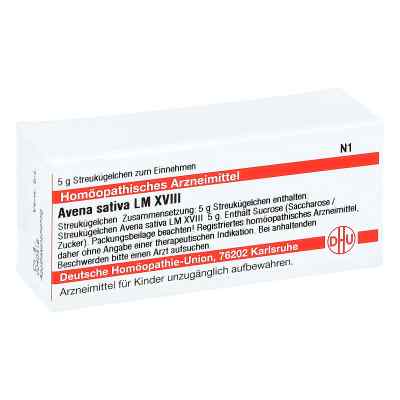 Lm Avena Sativa Xviii Globuli 5 g von DHU-Arzneimittel GmbH & Co. KG PZN 04502170