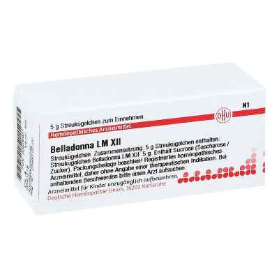 Lm Belladonna Xii Globuli 5 g von DHU-Arzneimittel GmbH & Co. KG PZN 02676931