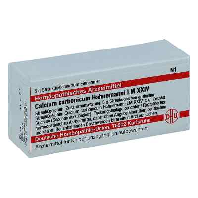 Lm Calcium Carb. Xxiv Globuli Hahnemanni 5 g von DHU-Arzneimittel GmbH & Co. KG PZN 02677043