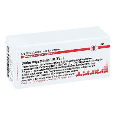 Lm Carbo Vegetabilis Xviii Globuli 5 g von DHU-Arzneimittel GmbH & Co. KG PZN 02658933