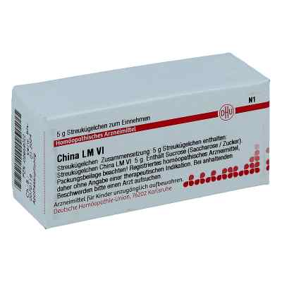 Lm China Vi Globuli 5 g von DHU-Arzneimittel GmbH & Co. KG PZN 02659022