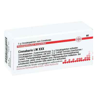 Lm Cinnabaris Xxx Globuli 5 g von DHU-Arzneimittel GmbH & Co. KG PZN 04503465