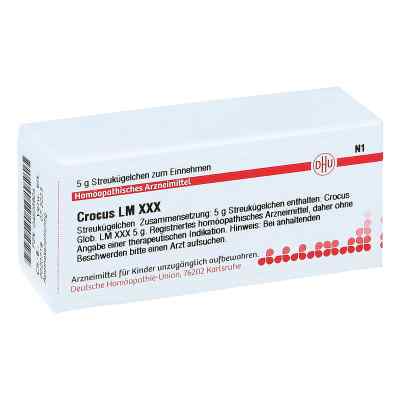 Lm Crocus Xxx Globuli 5 g von DHU-Arzneimittel GmbH & Co. KG PZN 04503904