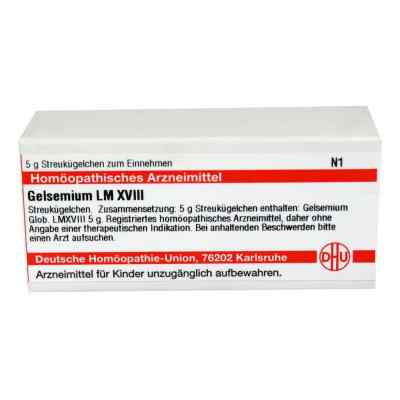 Lm Gelsemium Xviii Globuli 5 g von DHU-Arzneimittel GmbH & Co. KG PZN 02659275