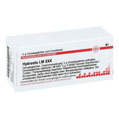 Lm Hydrastis Xxx Globuli 5 g von DHU-Arzneimittel GmbH & Co. KG PZN 02677882
