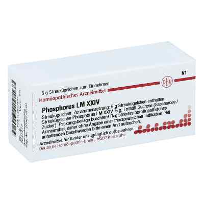Lm Phosphorus Xxiv Globuli 5 g von DHU-Arzneimittel GmbH & Co. KG PZN 02822597