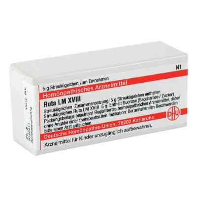 Lm Ruta Xviii Globuli 5 g von DHU-Arzneimittel GmbH & Co. KG PZN 02659996