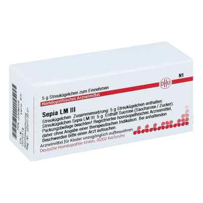 Lm Sepia Iii Globuli 5 g von DHU-Arzneimittel GmbH & Co. KG PZN 07596208