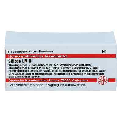 Lm Silicea Iii Globuli 5 g von DHU-Arzneimittel GmbH & Co. KG PZN 08479491