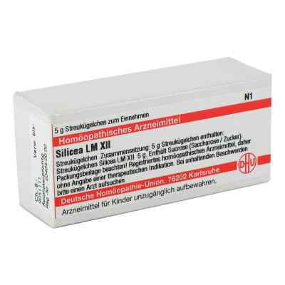 Lm Silicea Xii Globuli 5 g von DHU-Arzneimittel GmbH & Co. KG PZN 02678887