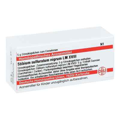 Lm Stibium Sulf.nigrum Xviii Globuli 5 g von DHU-Arzneimittel GmbH & Co. KG PZN 01072881