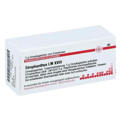 Lm Strophantus Xviii Globuli 5 g von DHU-Arzneimittel GmbH & Co. KG PZN 04509605