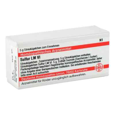 Lm Sulfur Vi Globuli 5 g von DHU-Arzneimittel GmbH & Co. KG PZN 02660114
