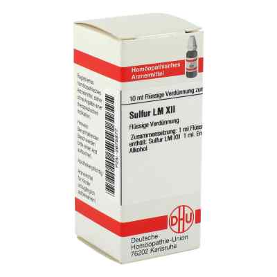 Lm Sulfur Xii 10 ml von DHU-Arzneimittel GmbH & Co. KG PZN 02675877