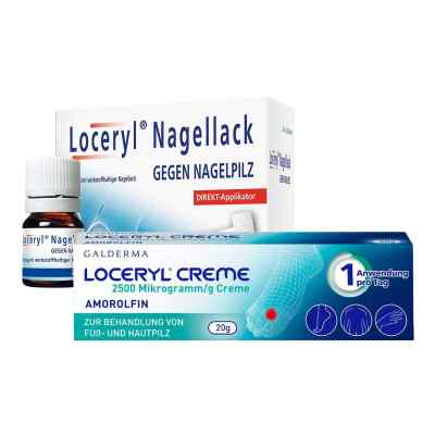 Loceryl gegen Nagelpilz + Loceryl Creme
