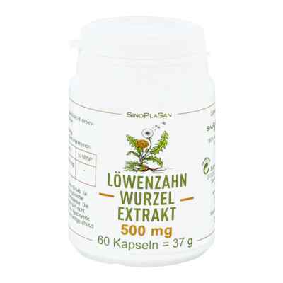 Löwenzahnwurzel-extrakt 500 mg Mono Kapseln 60 stk von SinoPlaSan GmbH PZN 15303491