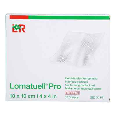 Lomatuell Pro 10x10 Cm Steril 10 stk von Docpharm GmbH PZN 17514430