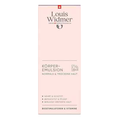 Louis Widmer Körperemulsion unparfümiert