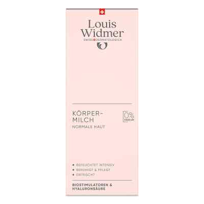 Louis Widmer Körpermilch unparfümiert