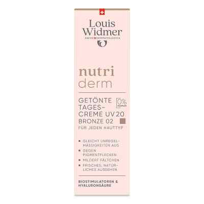 Louis Widmer nutriderm Getönte Tagescreme UV 20 - Bronze 02 o.p