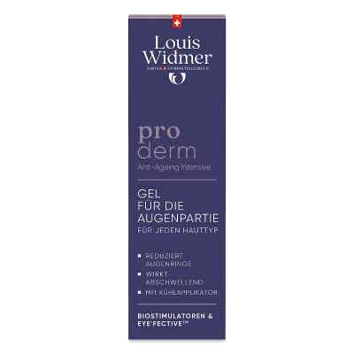 Louis Widmer proderm Gel für die Augenpartie Intensiv  15 ml von LOUIS WIDMER GmbH PZN 19337825